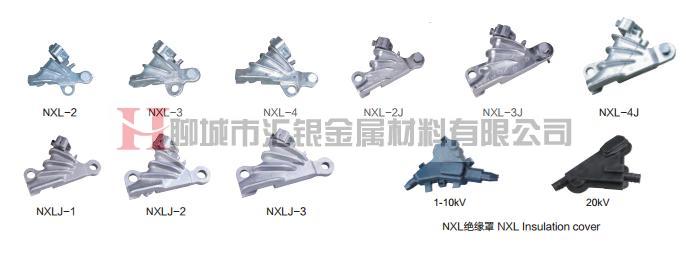 NXL系列楔型耐張線夾及絕緣罩